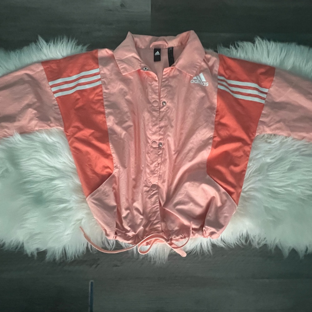 Women’s windbreaker size small Adidas jacket
